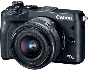 Canon EOS M6+EF-M 15-45 STM KIT Black
